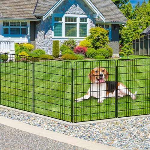10 Panels Dog Fence Outdoor for Yard