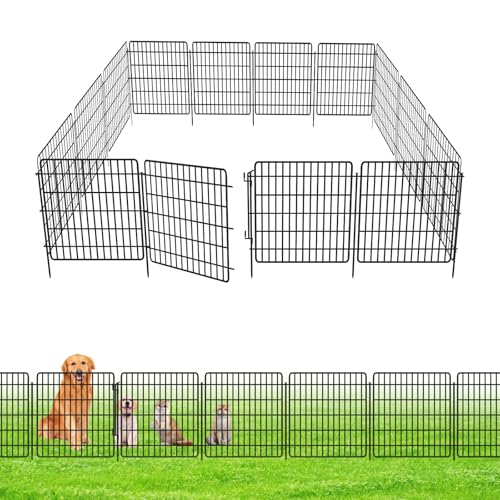 10 Panels Garden Fencing Animal Barrier with Lock