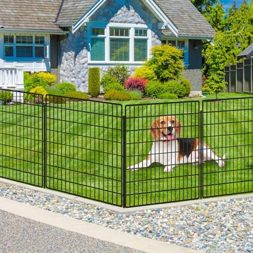 15 Panels Dog Fence Outdoor for Yard